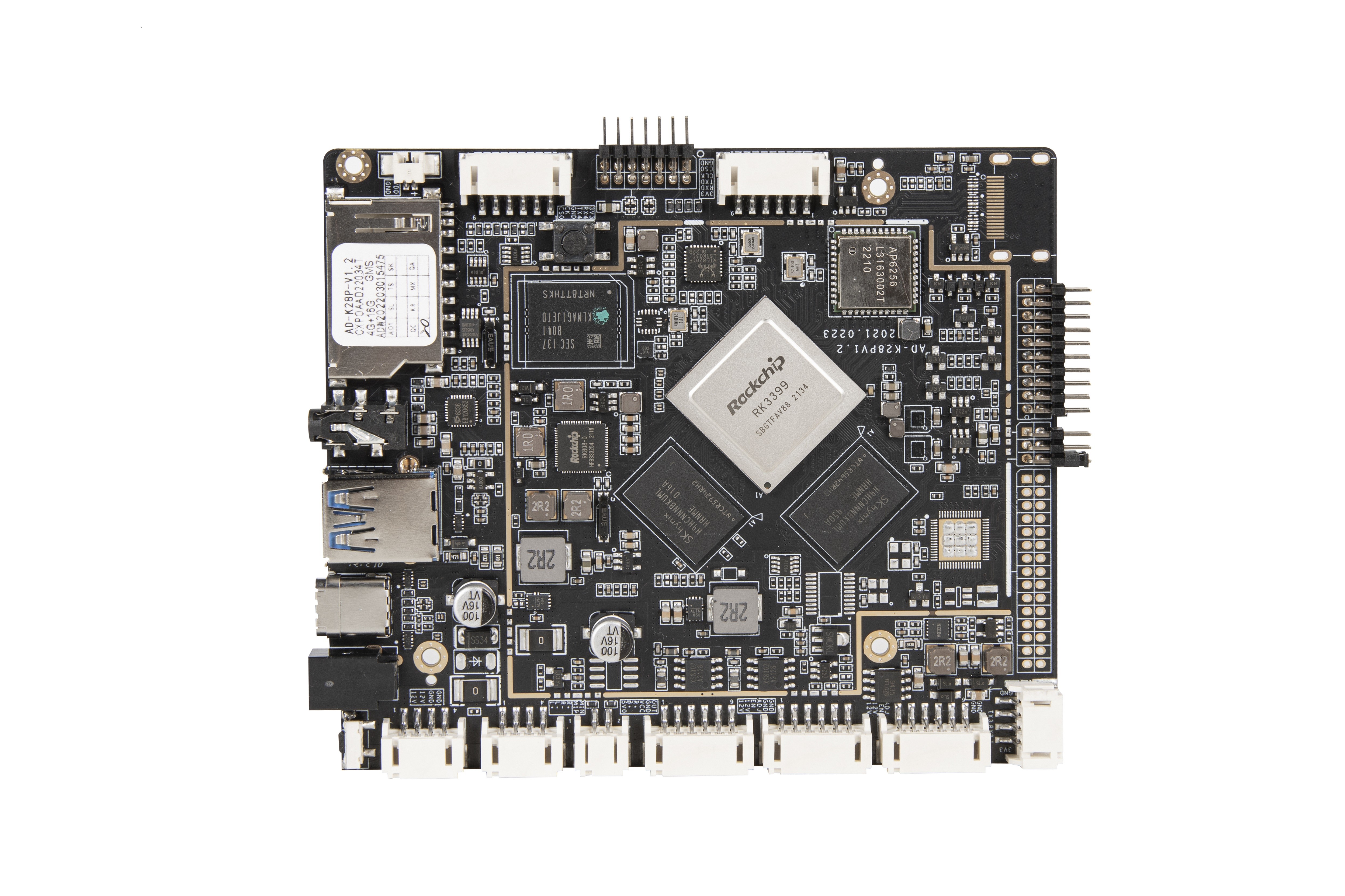 Rockchip RK3399 Embedded System Board Support Gravity Sensing Function