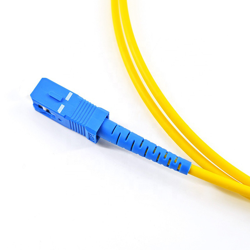 1.6mm 2.0mm 3.0mm Fiber Optic Patch Cord LC To SC Single Mode