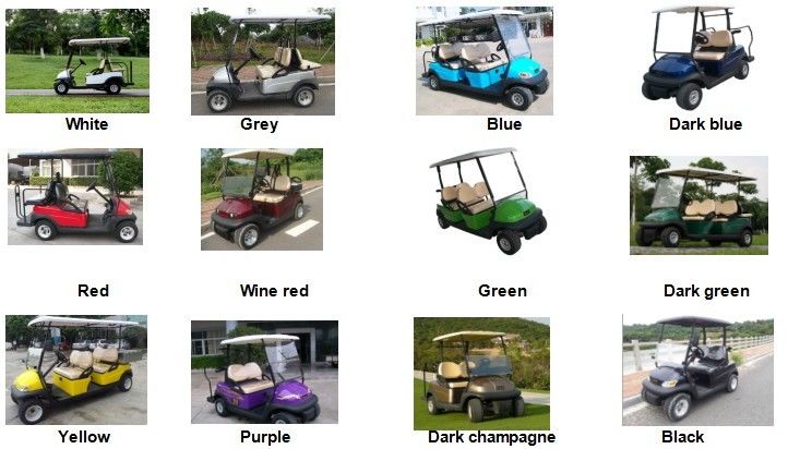 Good Performance EZGO Matched Model Electric Golf Carts 6 Seats For Sale
