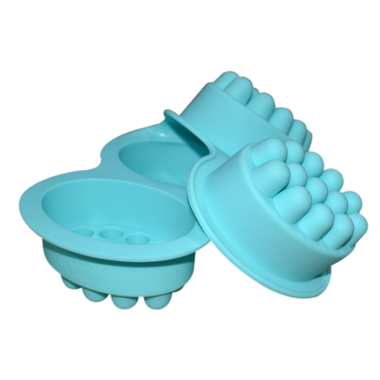 Diy Handmade Eco Friendly 4 Cavity Silicone Soap Molds Customized