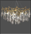 Water Droplet Chandelier High End Pendant Lights AC220V 5m2 -35m2