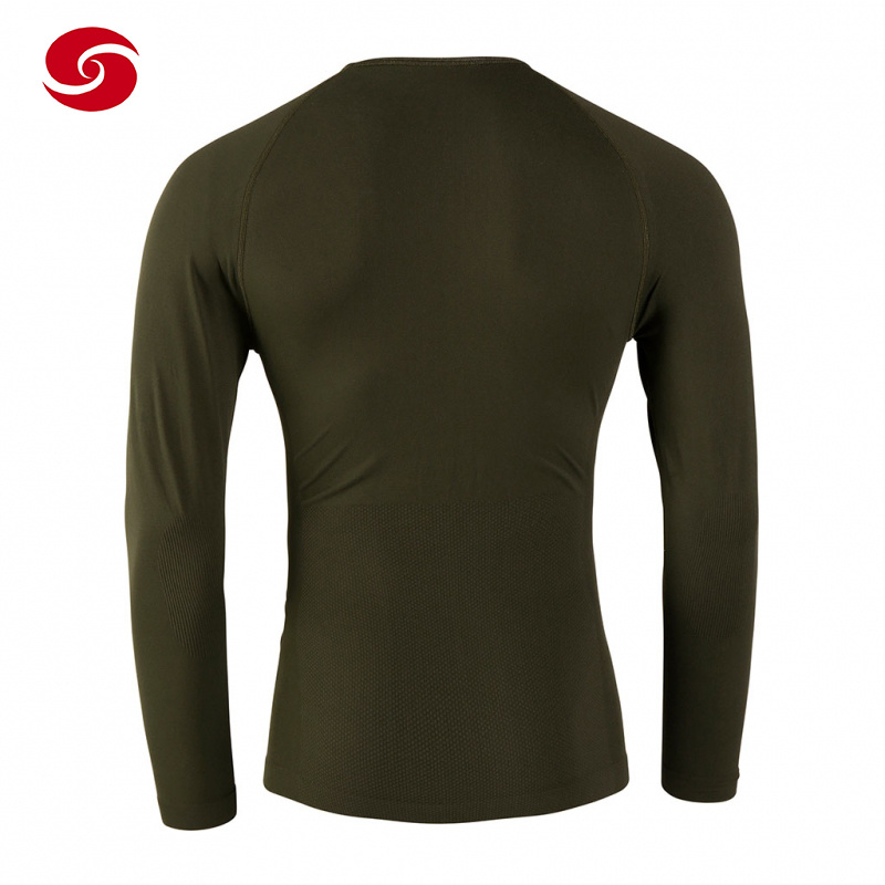 Army Green Cotton Camouflage T Shirt for Soldier