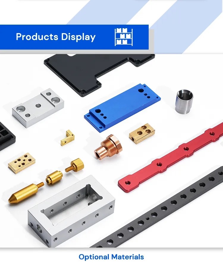 Custom CNC Machining Milling Turning Parts Colour Anodizing Finish