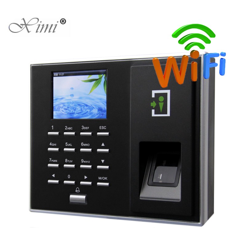 Biometric Fingerprint Access Control TCP/IP Door Access Control With 125KHZ RFID Card ZK F2S Time Attendance With WiFi