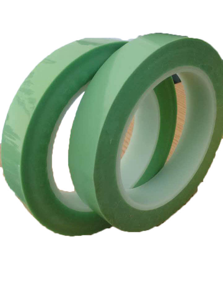 Green 0.8mm Thickness Film Splicing Tape High Tensile Strength Good Sticky