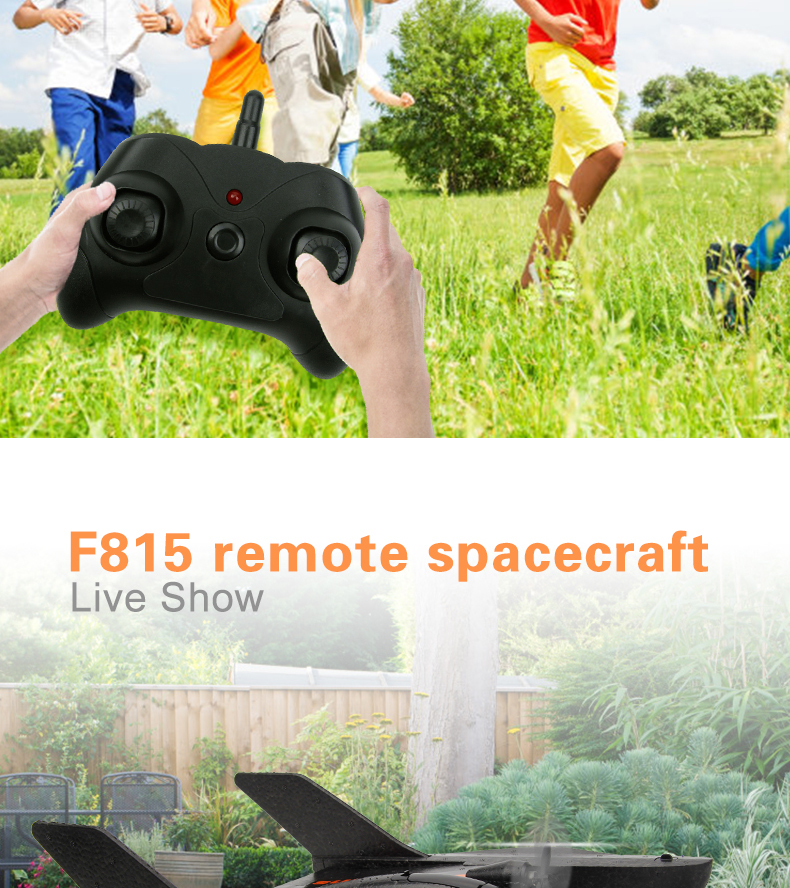 Durable and State of Assembly Toys Outdoor Rc Plane Remote Control Airplane 2.4ghz 2 Channels Rc Airship Black Foam Flying Toy