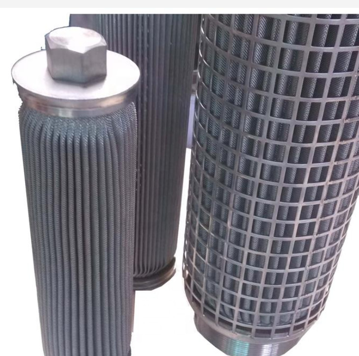 Ss304 Perforate Metal Filter Cartridge 80% Filter Rating