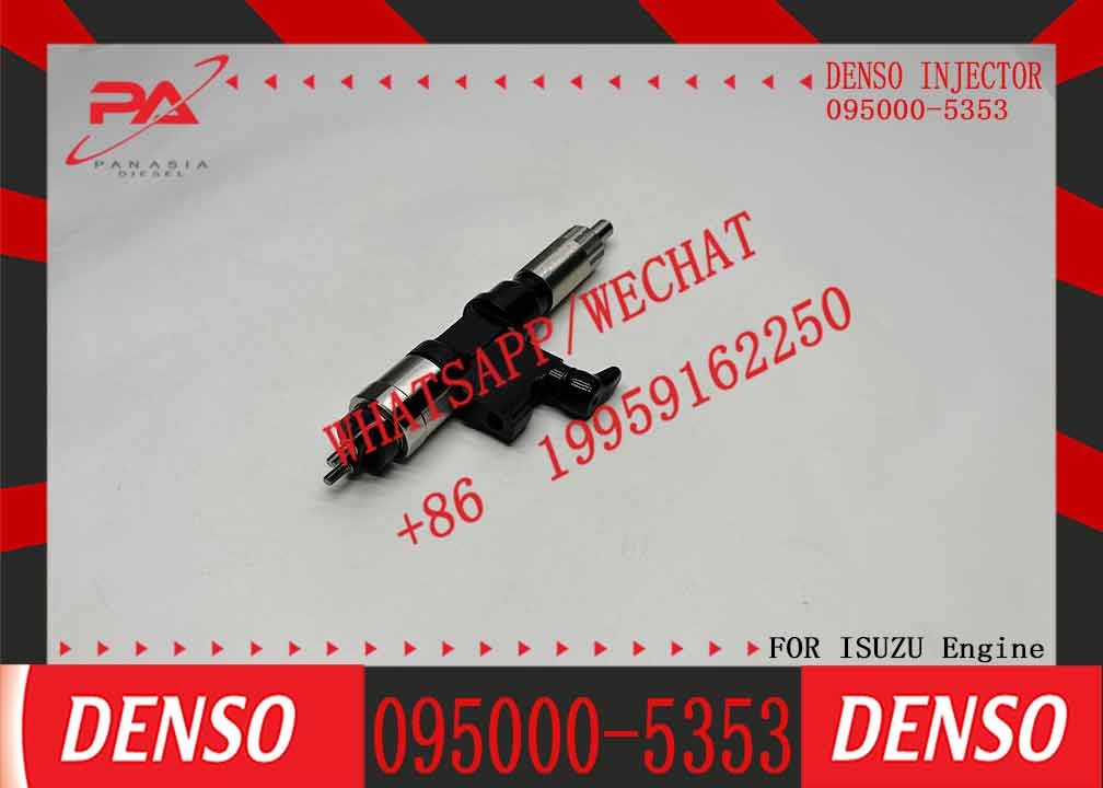 Denso Fuel Injector 095000-5353 8-97601156-1 Compatible with Isuzu Diesel Engine 7.8L 6HK1 4HK1