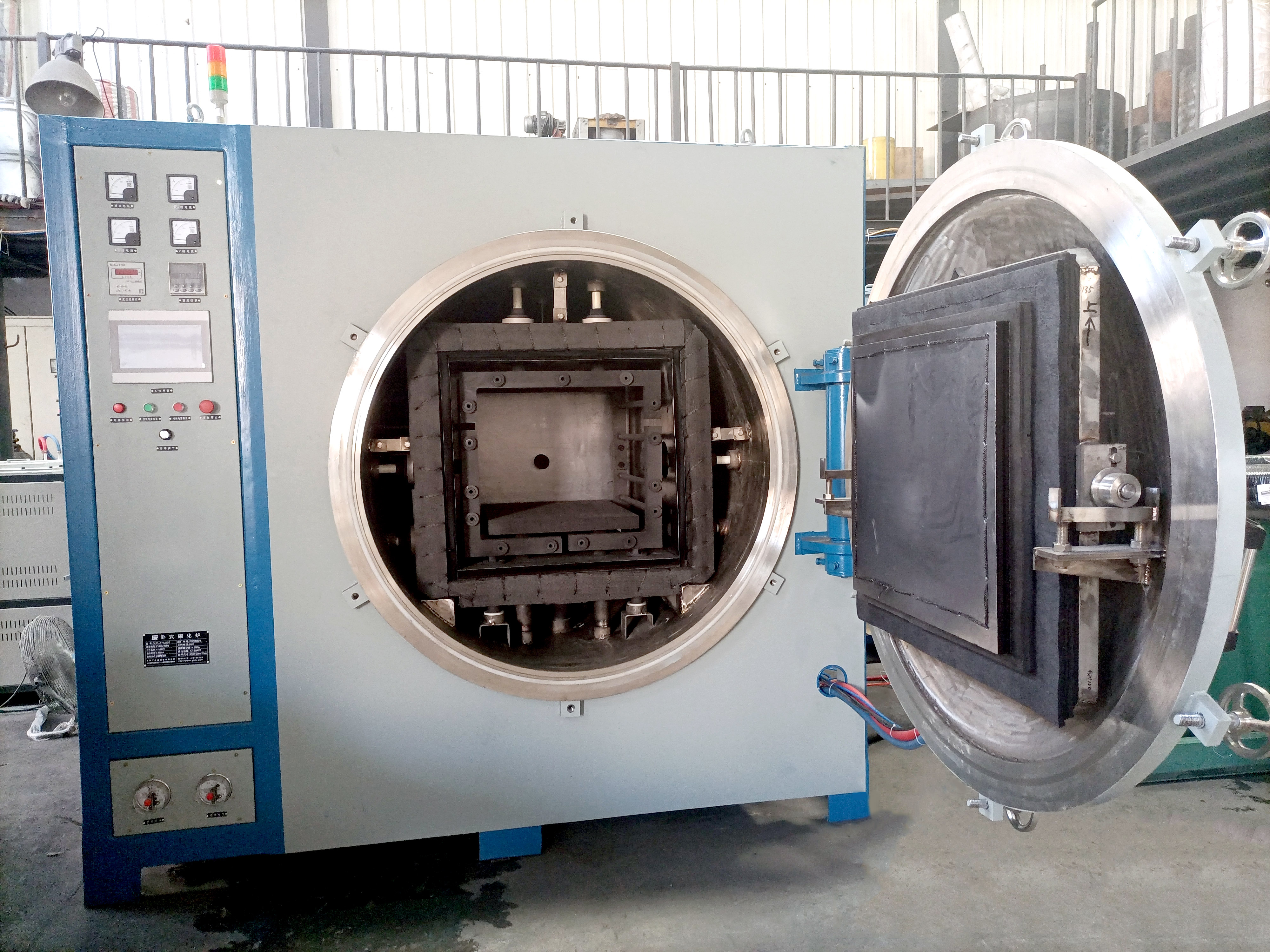 High Temperature Vacuum Sintering Furnace , Alumina Zirconia Horizontal Induction Furnace