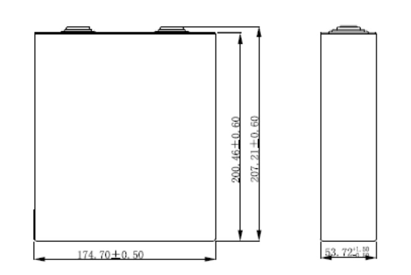 CE FC 115A 3.2 Volt LiFePo4 Battery Cells 4000 Times For Solar System Lithium Ion ​