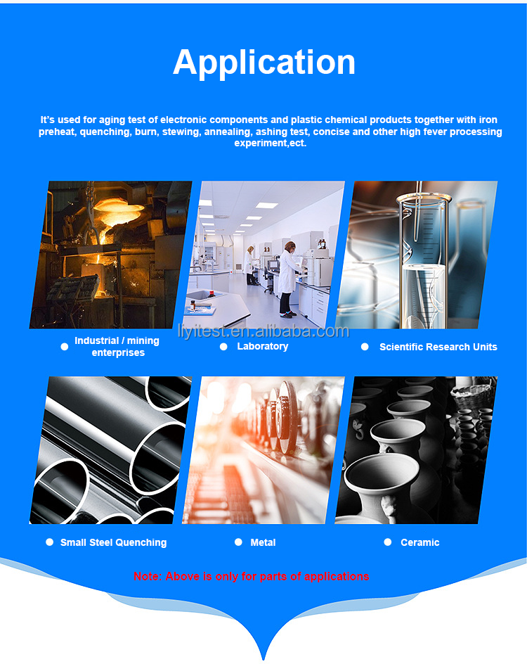 LIYI 1200 Degree Ceramic Laboratory Inert Gas Muffle Furnace Chamber