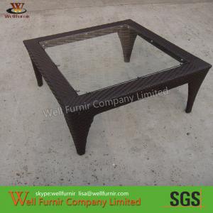 Buy cheap Living Room Square Rattan Dining Tables , Modern Rattan Dining Sets product