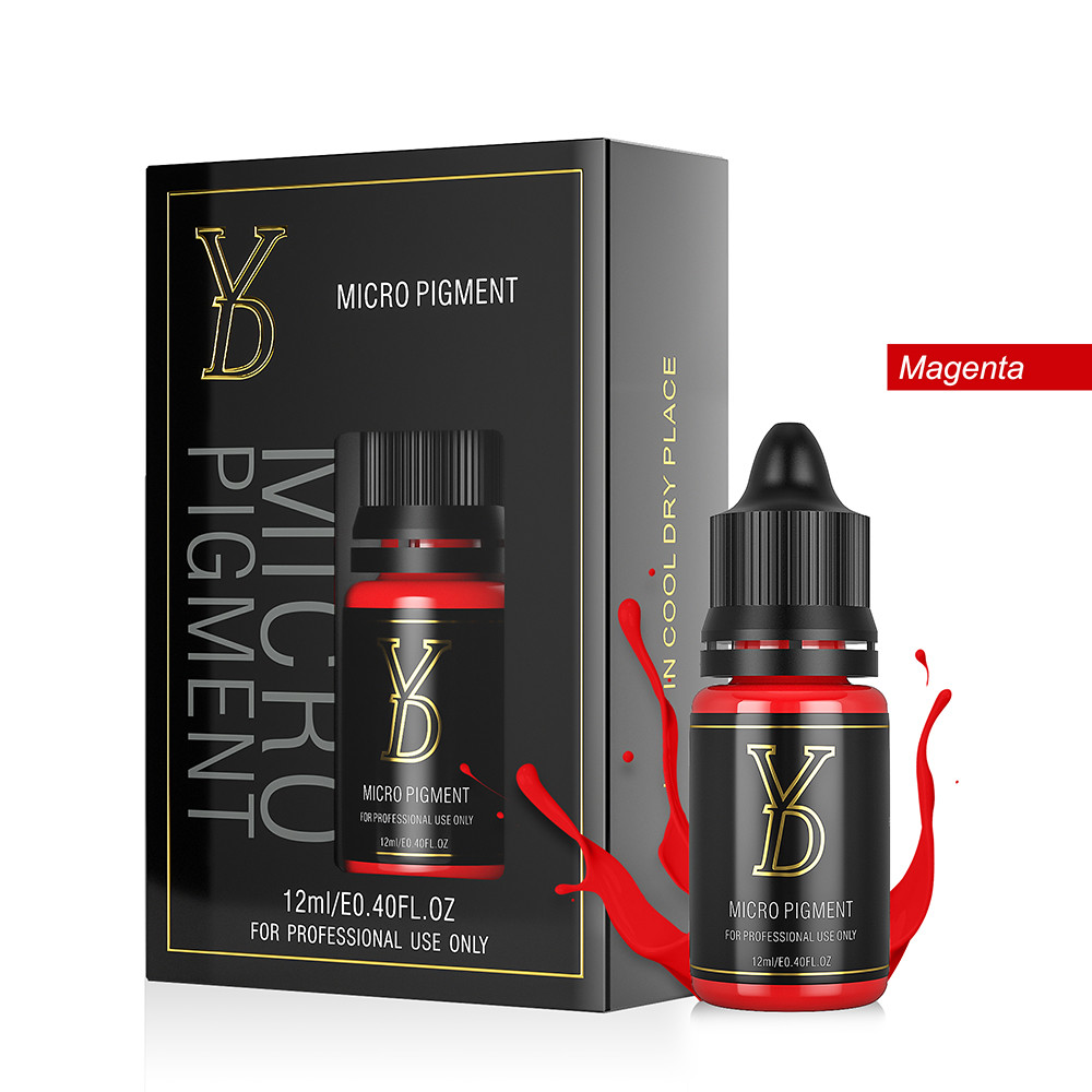 12ml Permanent Makeup Microblading Pigment Liquid Pigment Tattoo Ink For Lips