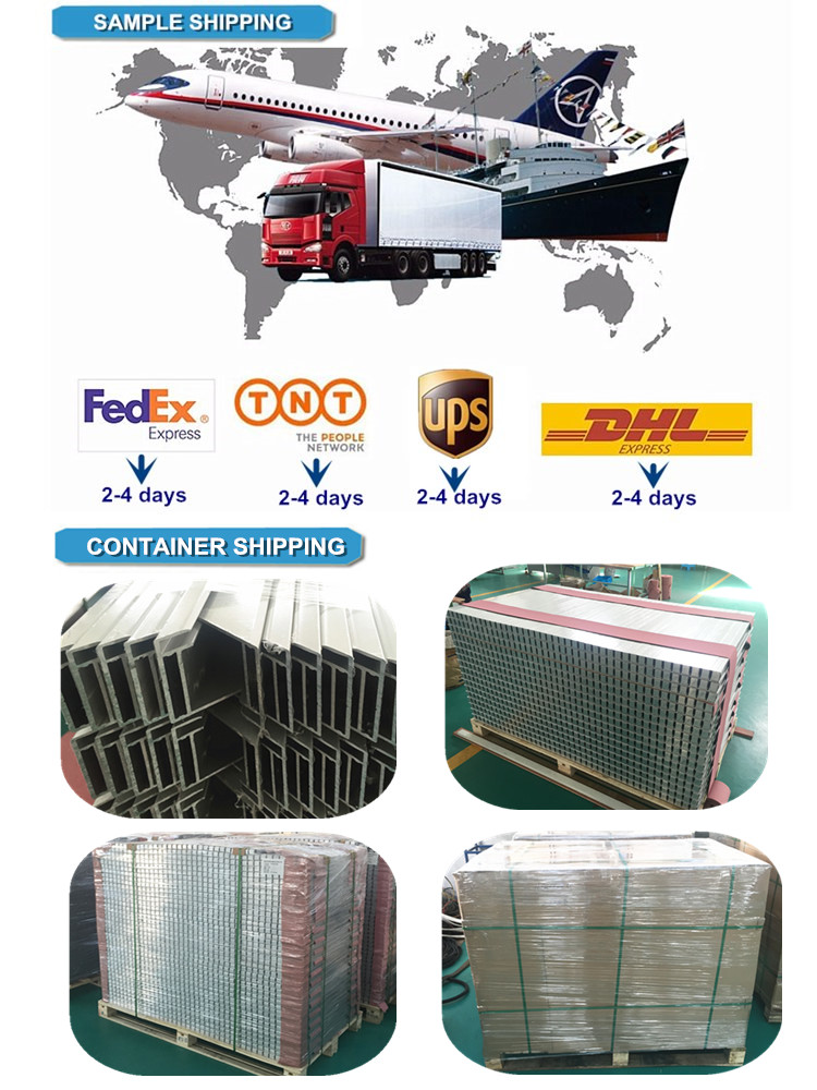 6000 series aluminium profile solar panel frame with high quality