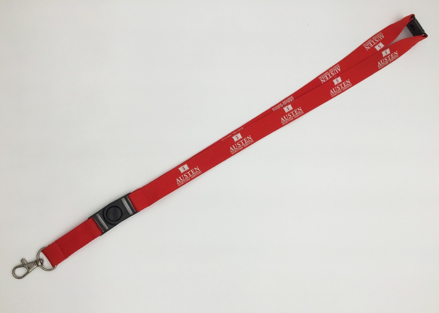 fashionable 2.0 CM Silk-screen printing. Polyester lanyards with any Logo