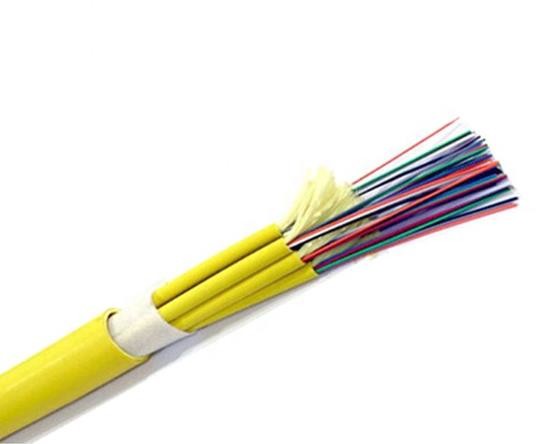Breakout fiber optic cable,12/24/36/48/72/144 core G652D SM/MM/OM3/OM4 indoor cabling multicore optical fiber cable