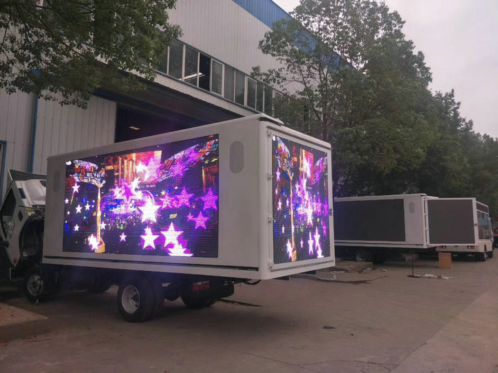 LED Billboard Truck Box Boby Customizing With Led Screen Truck Box For Outdoor Truck LED Display Advertising