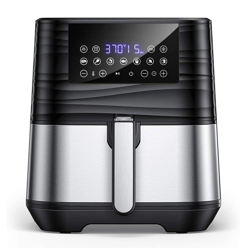 Automatic XL Air Fryers 8L 7L 6.5L 5L Big Power Healthy Oil Free Cooking Electric Deep Air Fryer