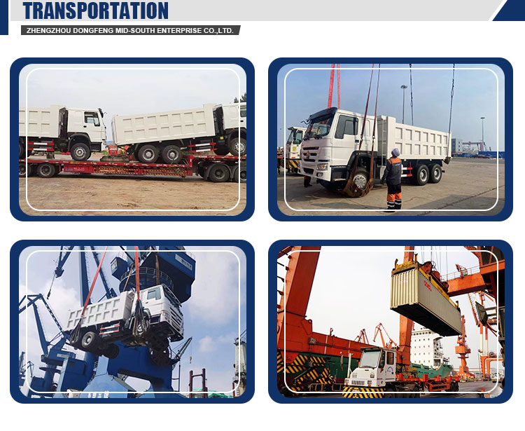 Diesel Fuel HOWO Dump Truck 8X4 Used Tipper Truck for All Africa Market 20 Cubic Capacity