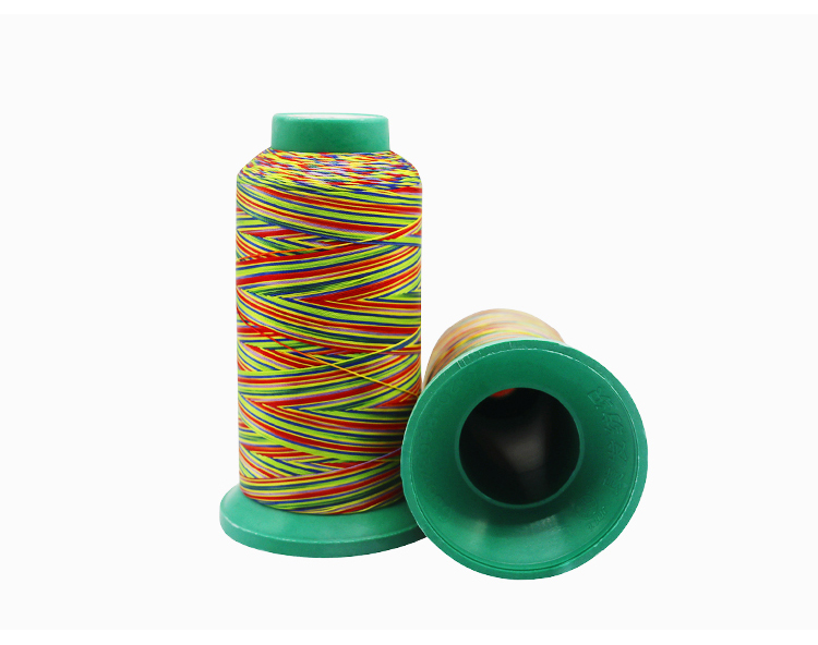Colorful High Tenacity Polyester Sewing Thread for Kangfa Industrial 3ply 6ply 5colors