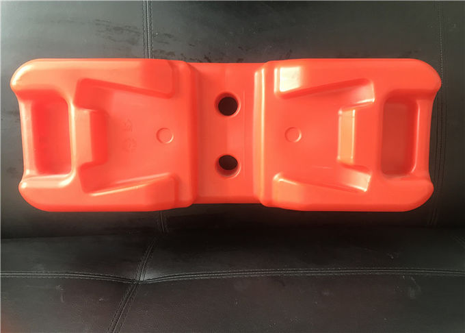 Classcial Temporary Fence Base 600 x 220x150mm suit 32mm post Available customized logo onto base 1