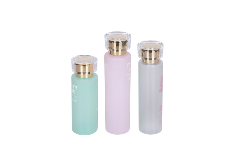 100/120/150ml Micellar Makeup Remover Bottle Gold Screw Cap