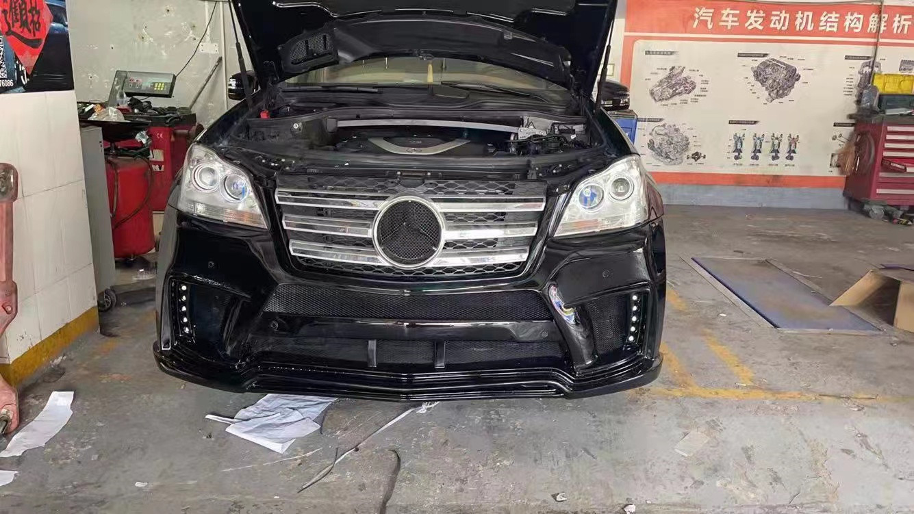WALD Style Body Kit for Mercedes-benz X164 GL450 GL500 GL550 GL63 Body Kit Front Bumper