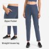 Buy cheap Skin Friendly Women'S Straight Leg Casual Pants Breathable With Zip Pocket from wholesalers