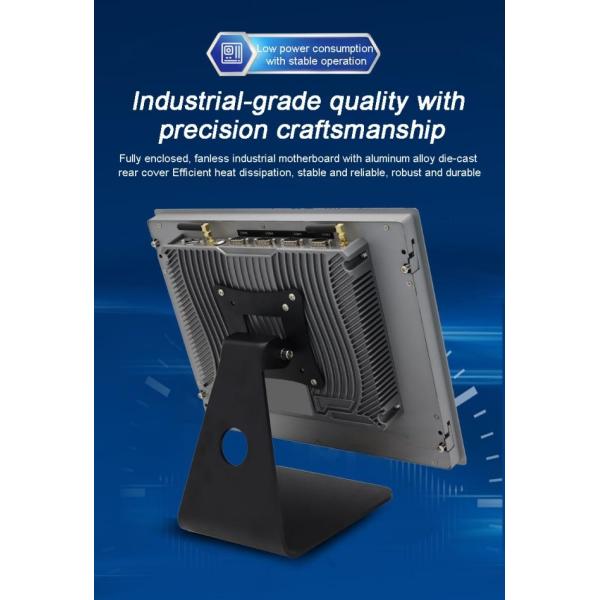 OEM High-Bright 1000 Nits Waterproof 4K IP65 Multi-Touch 19 Inch Embed high-performance industrial tablet computer