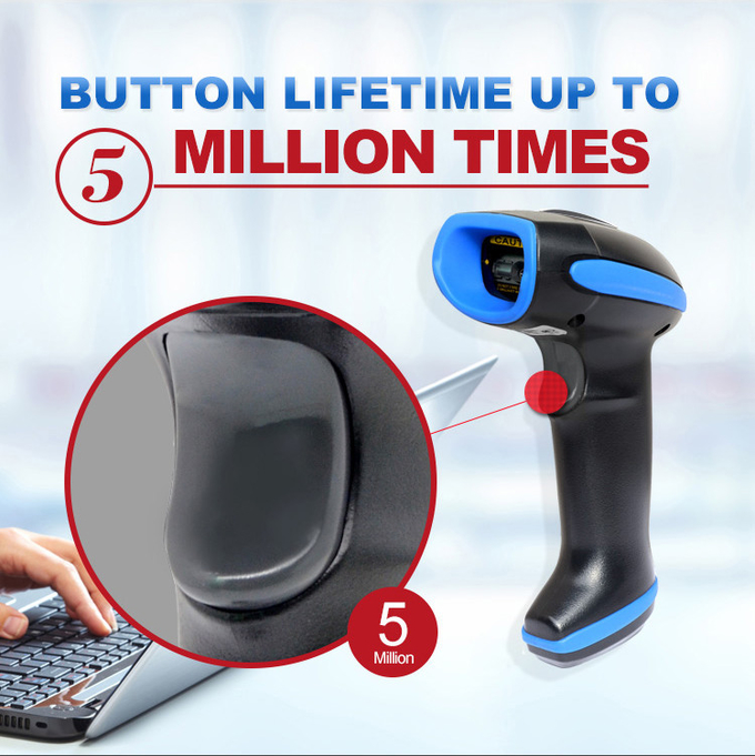 QR Code Wired Barcode Scanner Handheld USB 1D 2D Barcode Reader