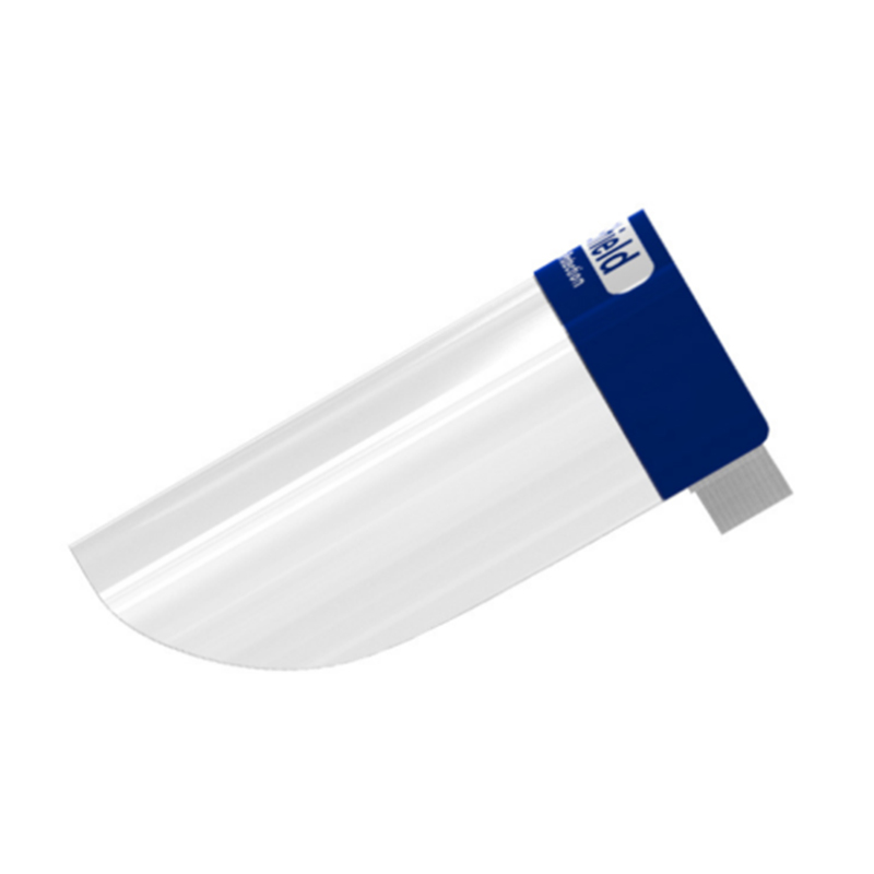 Environmental Protection Clear Plastic Face Shield High Definition Harmless