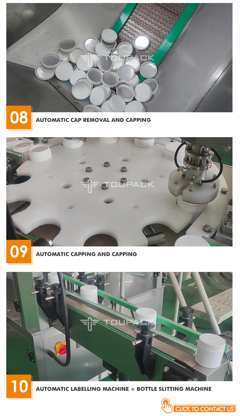 130BPM Automatic Weighing Filling Machine Tea Wolfberry Weighing And Bottling System