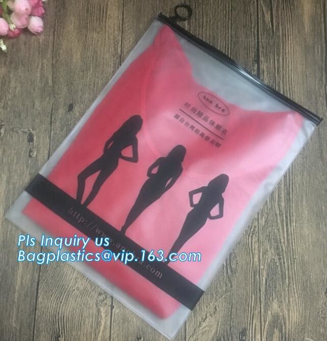 Pouch Slider plastic Zipper Folder PVC Clear cosmetic bag pencil pen packaging bag, storage use ldpe zipper slider bag