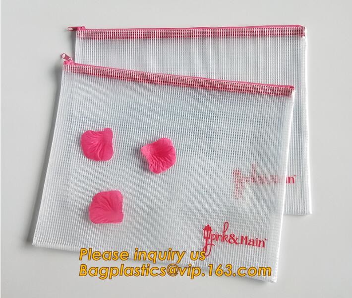 Factory Custom made Environmental PVC clear packaging toy storage handle bag,plastic tote packaging bag with handles fro