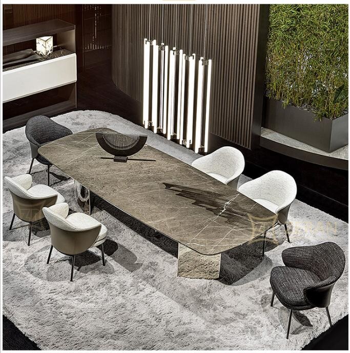 Wood Upholstered Side 810mm Modern Dining Room Chairs
