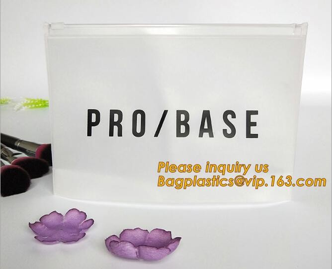 Factory Custom made Environmental PVC clear packaging toy storage handle bag,plastic tote packaging bag with handles fro