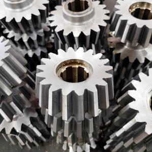 Buy cheap 7 Module Miter Straight Bevel Gears With Internal Splines product