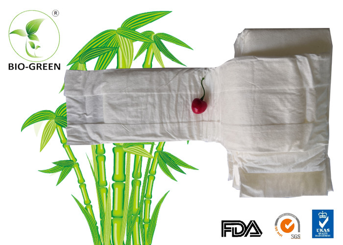 Biodegradable Bamboo Diaper Inserts , 15*36cm Lady Maternity Panty Liners