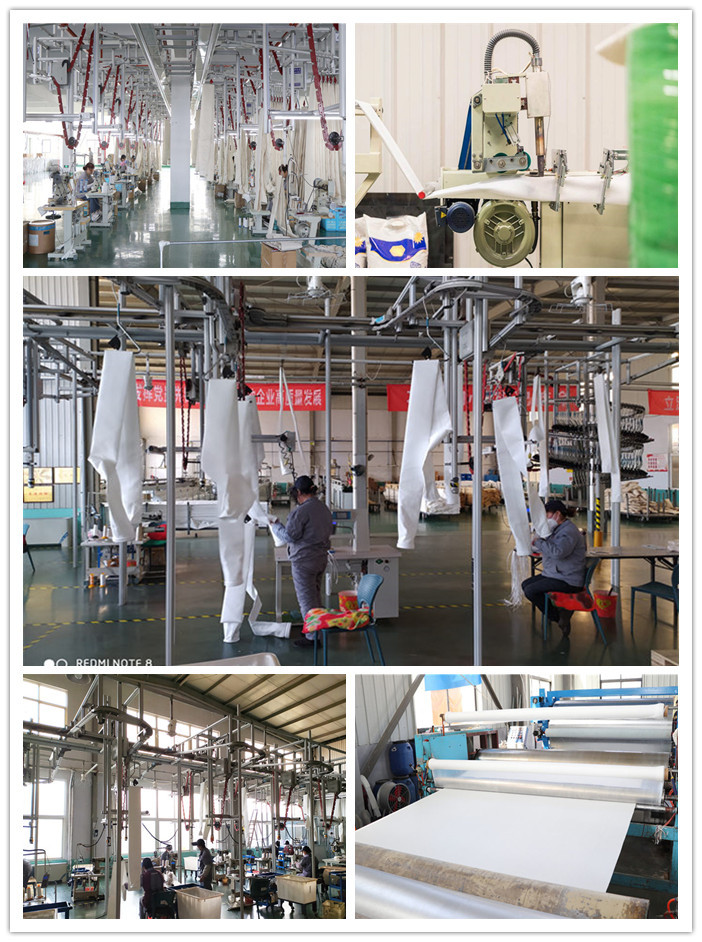 Power Plant High Temperature Dust Collector PPS Filter Bag 133x3000mm