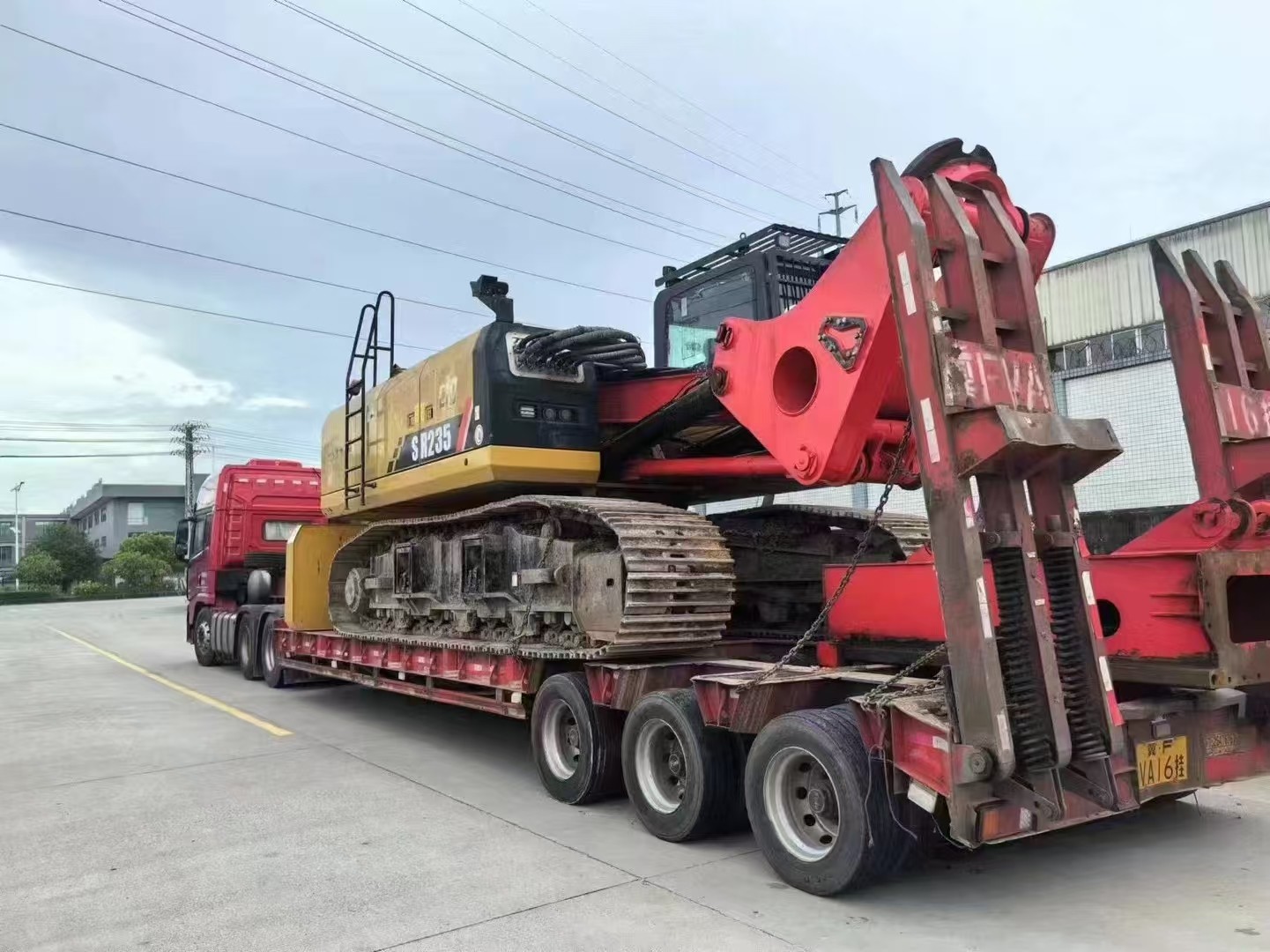 SYM5290THBES 430C-10 Sany Homemade Chassis 43m 2021 Second-hand Concrete Pump Truck For Heavy Duty Construction