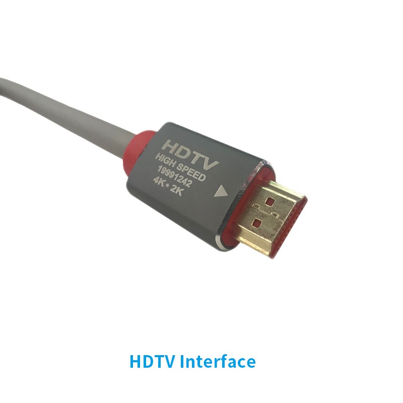 LSZH Jacket Twisted Pair Lightning HDTV Cable For Computer