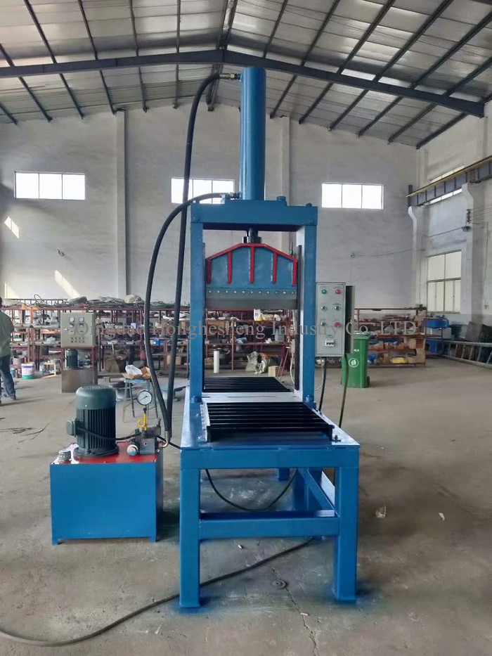 XQL660 8 Ton Foam Rubber Cutting Machine CE ISO9001 Rubber Sheet Cutting Machine
