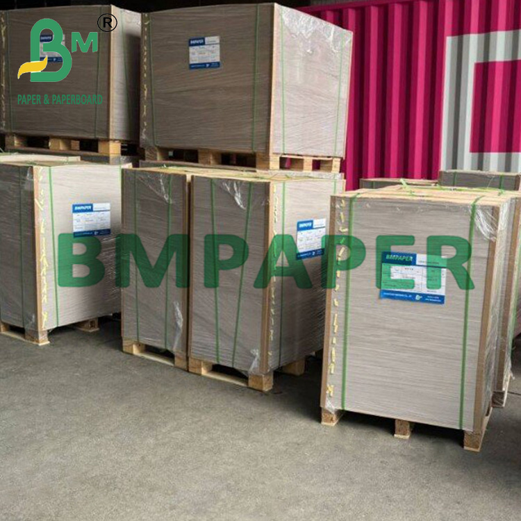 1.5mm 3mm Colored Laminated Gray Paper Board For Backing Card