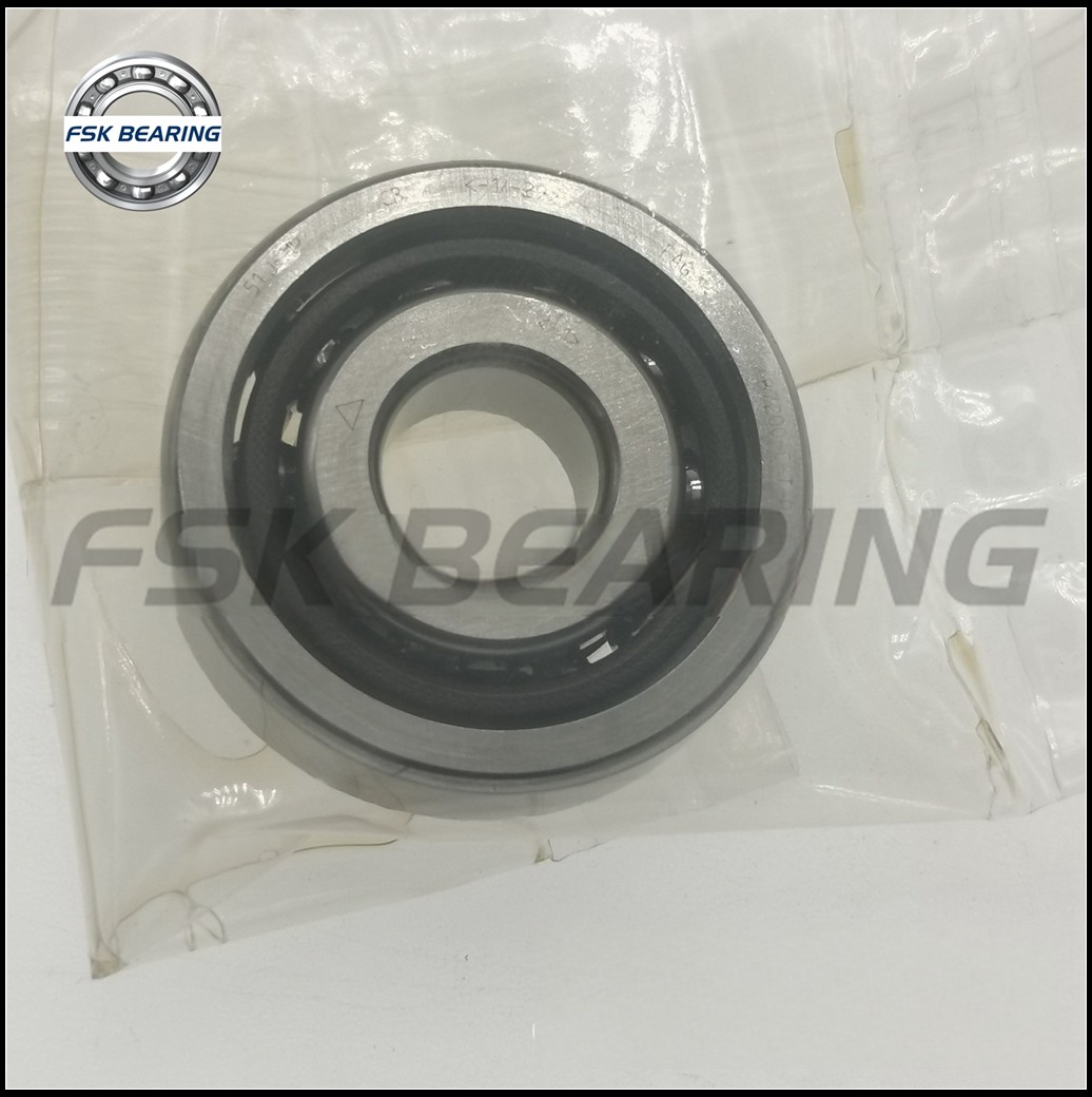 Without Seal B7200-C-T-P4S-UL Single Row Angular Contact Ball Bearing 10*30*9 mm For Machine Tool Spindle