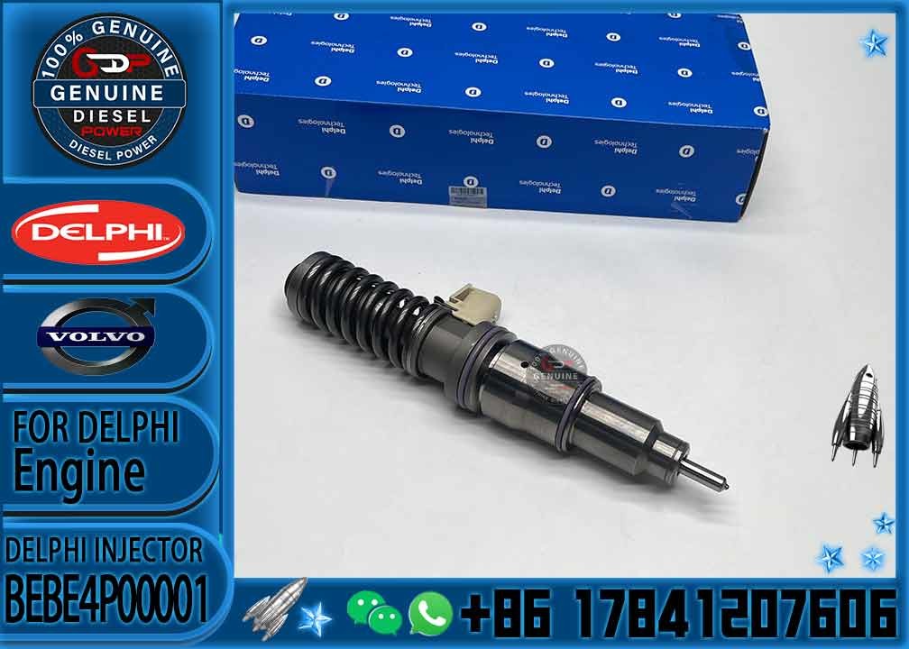 High Quality New Diesel Fuel Injector BEBE4P01003 BEBE4P00001 21652515 For DETROIT Auto Engine Fuel Injector Assy