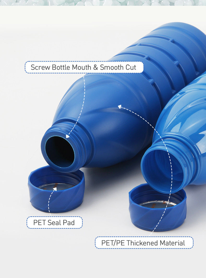 PE Pesticides Packaging Bottles 100ml 200ml 500ml 1000ml Plastic Chemical Bottle