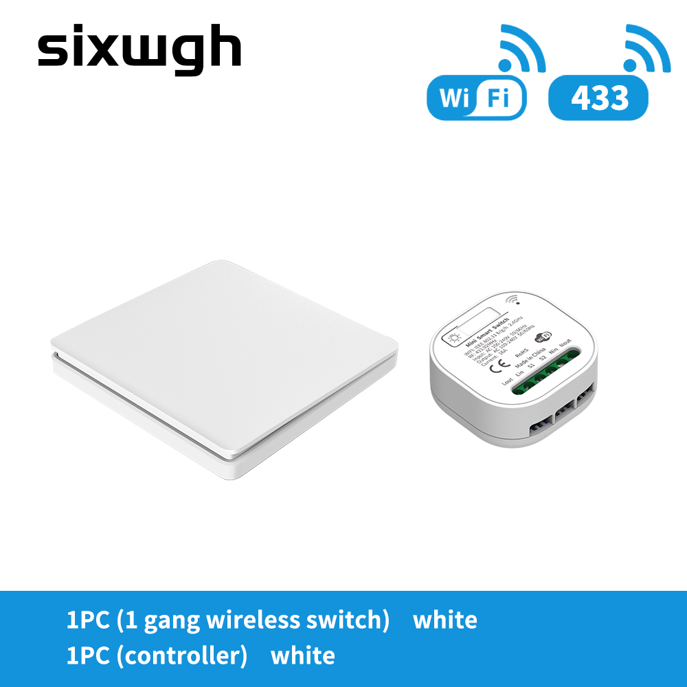 Wireless Tuya Smart Switch Set WiFi Remote Controller Timer