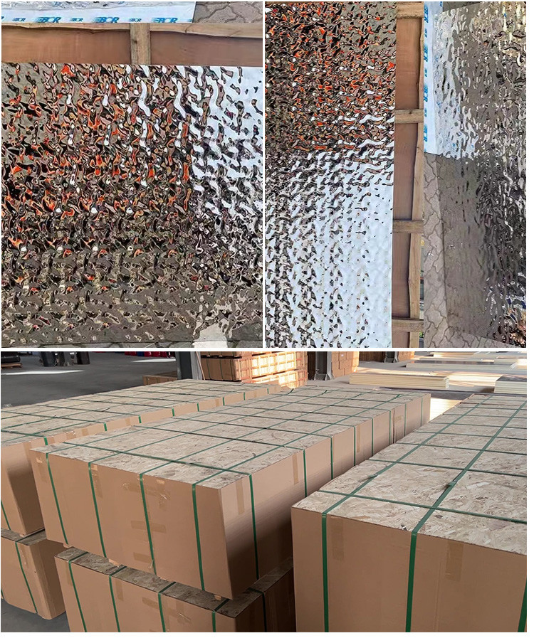Water Ripple Panel Limited 1220*2440*5/8mm Flame Retardant Bamboo Charcoal Wood Eco-Friendly Bamboo Charcoal Wood Water Ripple Indoor Decorative