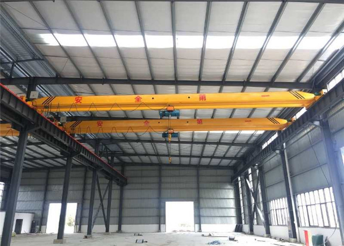 Electric Double Girder Overhead Travelling 20 Ton For Industrial Workshop