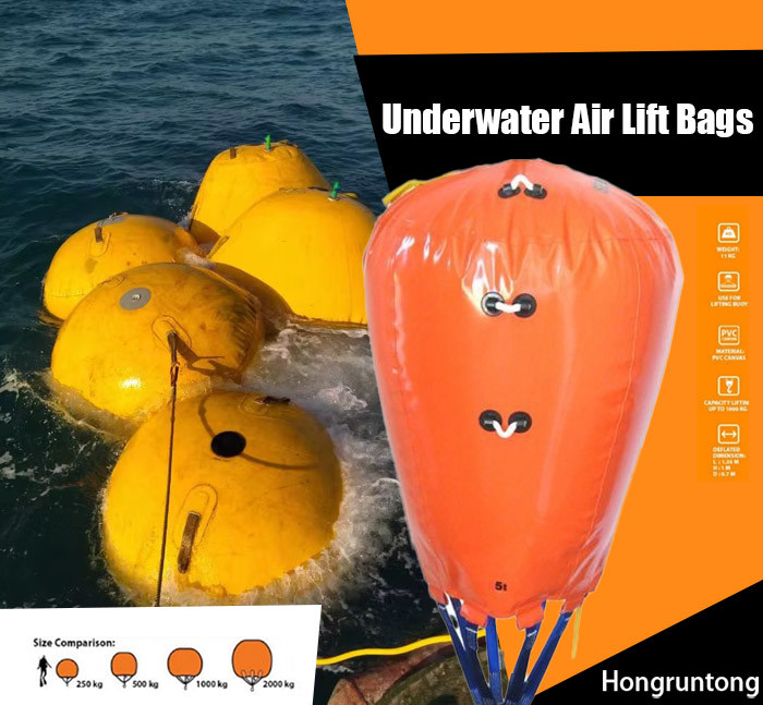 20t Buoyancy Bags Easy To Deploy Foldable For Storage Quick Inflation